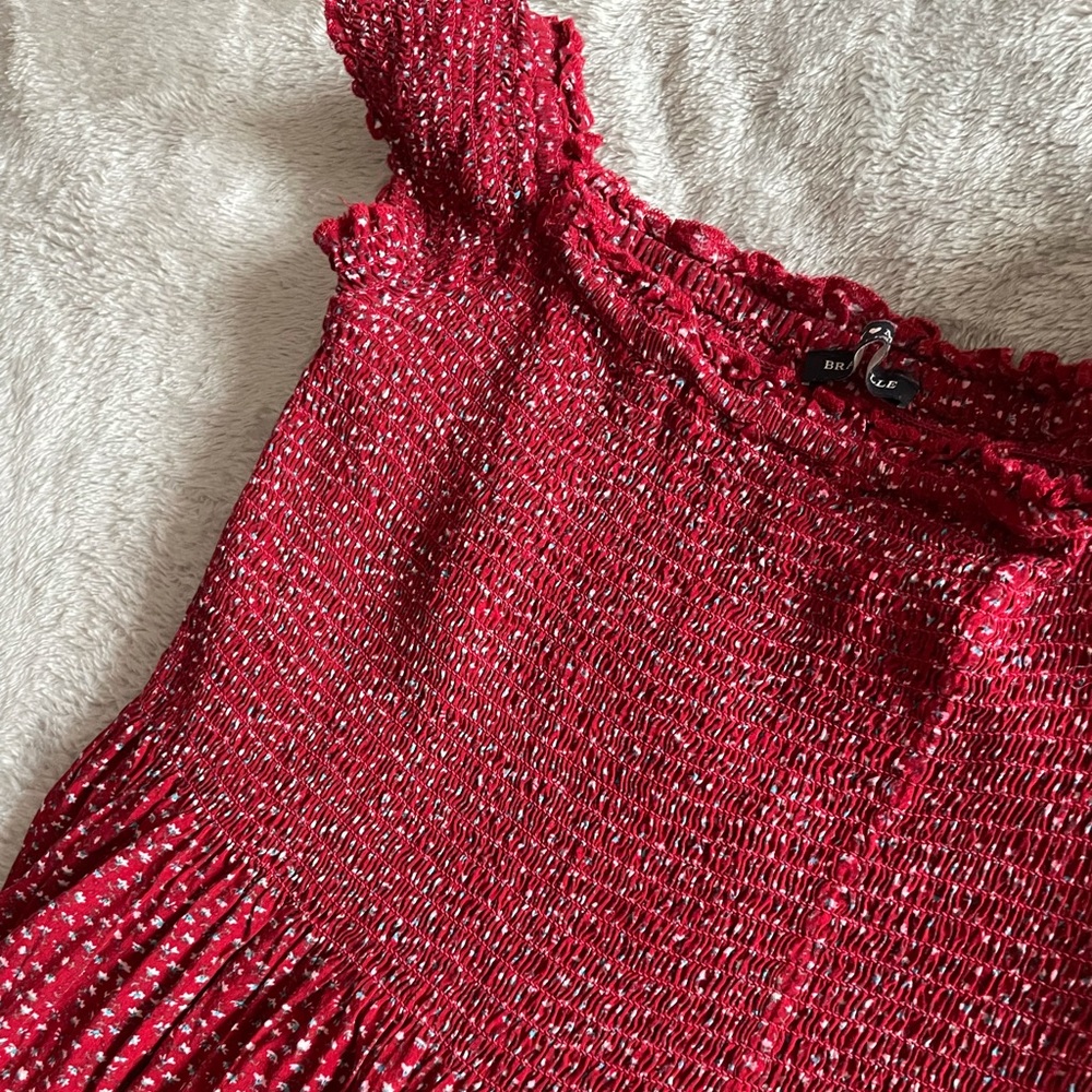 Brandy Melville Floral Off the Shoulder Dress
